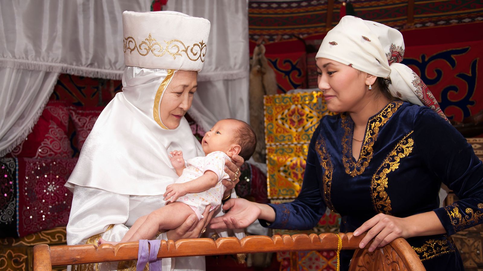 KAZAKH TRADITIONS ON THE OCCASION OF BIRTH OF A CHILD 